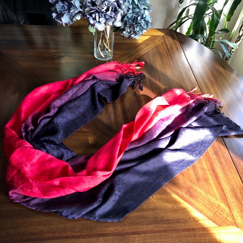 🦚💜Ombré Scarf, Wrap, Shall 💜🦚